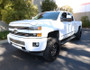 RealTruck 15-19 Chevy Silverado 25/3500HD CC Dsl 4dr VoltStep Electric Running Board Kit - Tex. Blk