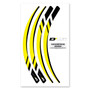 Rim Decals Yellow 4 Pc Set Yel Rim Decals 4 Pc Set