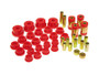 Prothane 95-99 Mitsubishi Eclipse Rear Upper/Lower Control Arm Bushings - Red