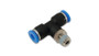 Vibrant Male Tee 1-Touch Fitting for 5/32in OD Tube (1/8in NPT)