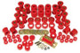 Prothane 87-96 Jeep Wrangler Total Kit - Red