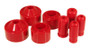 Prothane 07+ Jeep JK 2in Lift Coil Spring Isolator - Red