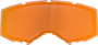 Dual Lens W/o Vents Adult Polarized Orange Mirror/smoke