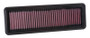 K&N 2014 BMW X4 L4-2.0L DSL Drop In Air Filter