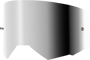 Single Lens W/ Post Adult W/ Silver Mirror/smoke Lens