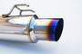Invidia 06+ Civic Si 2dr ONLY 70mm RACING Titanium Tip Cat-back Exhaust