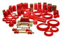 Energy Suspension 94-95 Ford Mustang Red Hyper-flex Master Bushing Set w/ V-8