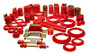 Energy Suspension 94-95 Ford Mustang Red Hyper-flex Master Bushing Set w/ V-8