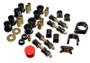Energy Suspension 97-01 Ford Escort/ZX2 Black Hyper-flex Master Bushing Set