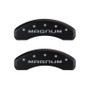 MGP 4 Caliper Covers Engraved Front & Rear Magnum Red finish silver ch