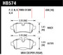 Hawk 07+ Mini Cooper Performance Ceramic Street Rear Brake Pads