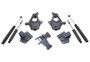 MaxTrac 99-06 GM C1500 2WD 2in/4in Lowering Spindle Kit