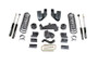 MaxTrac 14-18 RAM 2500 4WD 4in/1in MaxPro Coil Lift Kit w/Radius Arm Brkts & MaxTrac Shocks