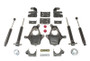 MaxTrac 07-16 GM C/K1500 2WD/4WD (Non Magneride) 3in/5in or 4in/6in Lowering Spindle Kit