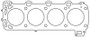 Cometic Porsche 944 2.5L 100.5mm .045 inch MLS Head Gasket