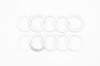 DeatschWerks -8 AN Aluminum Crush Washer (Pack of 10)