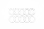 DeatschWerks -6 AN Aluminum Crush Washer (Pack of 10)