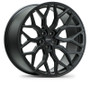 Vossen HF2 / 21x10.5 / ET10 / 5x112 / 66.56 / DEEP / SB / SATIN BLACK
