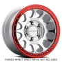 Method Beadlock Ring - 20in Forged - Style 1 - Red