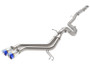 aFe Takeda 2-1/2in to 3in SS-304 Cat-Back Exhaust w/ Blue Flame Tips 13-17 Hyundai Veloster L4-1.6L