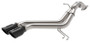 aFe Takeda 13-17 Hyundai Veloster L4-1.6L 2-1/2in 304 SS Axle-Back Exhaust w/ Black Tips