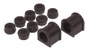 Prothane 87-96 Jeep YJ Front Sway Bar Bushings - 1 1/8in - Black