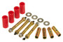 Prothane 55-75 Jeep CJ5/7 Front & Rear Main Spring Eye Bushings - Red
