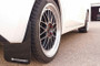 Rally Armor 14-18 Mazda3 Red UR Mud Flap w/White Logo
