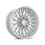 Vossen HFX-6 18x9 - 6x139.7 - ET0 - Super Deep Face - 106.1 - Silver Polished Wheel