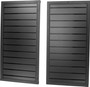 Slat Wall Display Box 1 Side And Middle Panels H Displ
