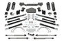 Fabtech 07-18 Jeep JK 4-Door 5in Crawler Lt w/Dlss Shks