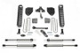 Fabtech 17-21 Ford F250/F350 4WD Diesel 4in Basic Sys w/Dlss Shks