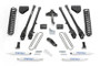Fabtech 08-16 Ford F250/F350 4WD 4in 4Link Sys w/Coils & Perf Shks