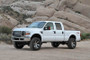 Fabtech 08-16 Ford F250/350/450 4WD 8 Lug 4in Budget Sys w/Perf Shks