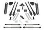 Fabtech 18 Ford F450/F550 4WD Diesel 6in 4Link Sys w/Coils & Dl Shks