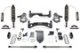 Fabtech 14-18 GM C/K1500 P/U w/oE Alm Or Stmp Stl UCA 6in Perf Sys G2 w/Dl 2.5 & 2.25
