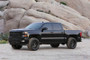Fabtech 14-18 GM C/K1500 P/U w/oE Alm Or Stmp Stl UCA 4in Perf Sys w/Dl 2.5 & 2.25