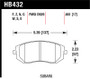 Hawk 03-05 WRX / 08 WRX D929 Performance Ceramic Street Front Brake Pads