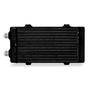 Mishimoto Universal Small Bar and Plate Dual Pass Black Oil Cooler