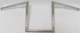 1" Z-bar Dimpled 10" Chrome