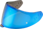 Exo-eclipse/r430 Faceshield Pinlock Blue Mirrored