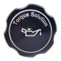 Torque Solution Billet Oil Cap 89+ Subaru - Black