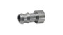 Vibrant 1/4in ID Hose Barbed Weld Bung - Mild Steel