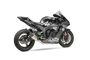 Exhaust Race At2 3/4 Sys Ss/cf Kaw
