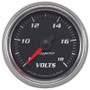 Autometer Pro-Cycle Gauge Voltmeter 2 1/16in 18V Digital Stepper Motor Black
