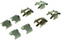 StopTech Street Touring 93-00 Honda Civic DX w/ Rr Drum Brakes Front Brake Pads