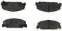 StopTech Street Touring 93-00 Honda Civic DX w/ Rr Drum Brakes Front Brake Pads