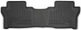 Husky Liners 2016 Honda Pilot WeatherBeater 2nd Row Black Floor Liners