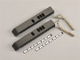 BackRack 02-18 Dodge Ram All Models except Rambox Tonneau Cover Adaptors Low Profile 1in Riser