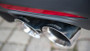 Corsa 2015-2017 Ford Mustang GT 5.0 3in Cat Back Exhaust Polish Quad Tips (Xtreme)